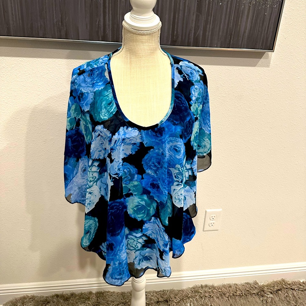 Liz Mccoy Short Sleeve Blouse, S